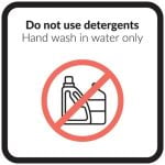 NO DETERGENTS ICON