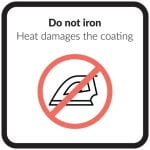 NO IRONING ICON